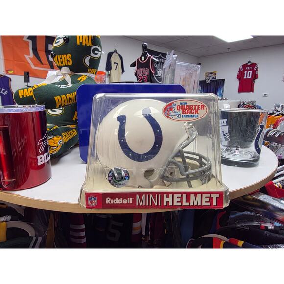 Colts Riddell Mini Helmet - Picture 1 of 1